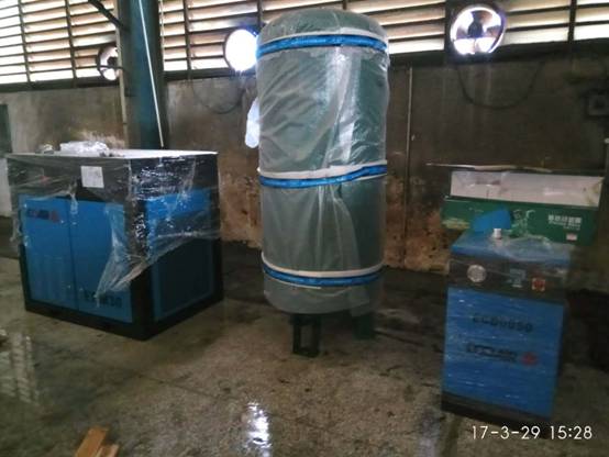 河南南陽某化工廠應用艾高節能空壓機